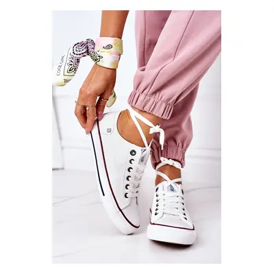 Women's Leather Sneakers BIG STAR II274001 White 37