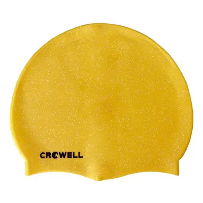 Crowell Recycling Pearl Yellow silikonová plavecká čepice Barva 7