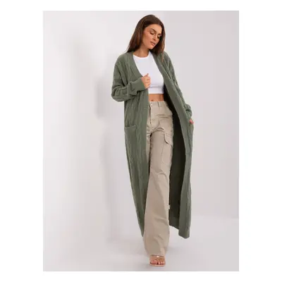 Cardigan AT SW 2395.30 khaki