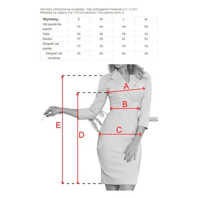 Elegantní dámské šaty v lila barvě s výstřihem model 7255296