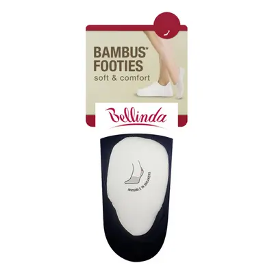 Bambusové velmi nízké dámské ponožky BAMBUS FOOTIES SOCKS - BELLINDA - černá