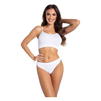 Dámská tanga 1444s white - GATTA Bílá