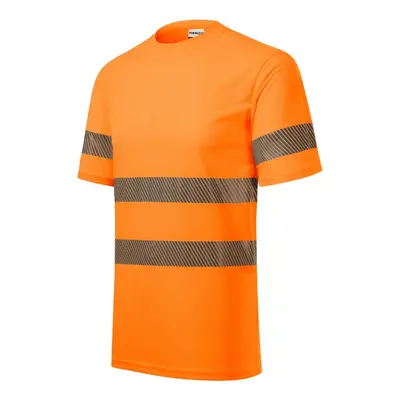 HV Dry tričko unisex fluorescenční oranžová S