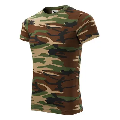 Camouflage tričko unisex camouflage brown