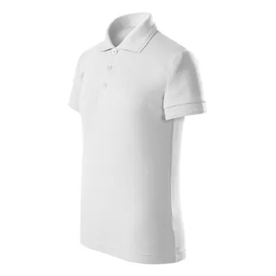 Pique Polo Free polokošile dětská bílá 122 cm/6 let