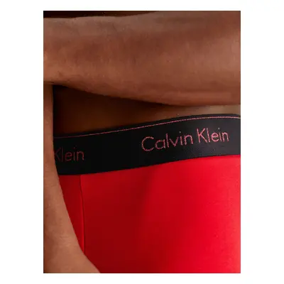 Pánské boxerky 000NB3873A KHZ černo červené - Calvin Klein