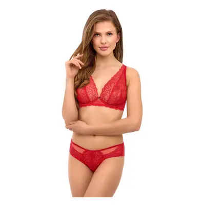 Měkká podprsenka Lupo 2523 bralette Ruda