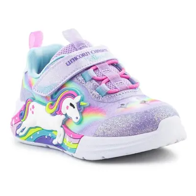 Skechers S-Lights Dívčí boty Unicorn Chaser Jr 302298N-LVMT