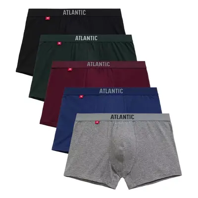 Pánské boxerky 5 pack 004/2 - Atlantic vícebarevná