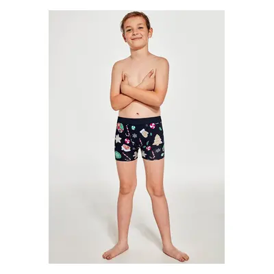 Chlapecké boxerky Cornette Kids Boy 701/145 Candy 3 86-128 námořnictvo