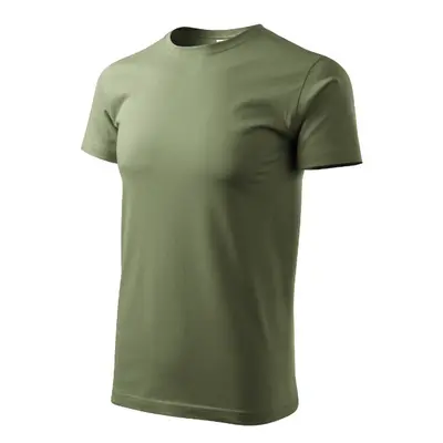 Heavy New tričko unisex khaki