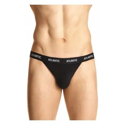 Pánské erotik slipy-tanga Jock strap MP-1571 Černá - Atlantic černá