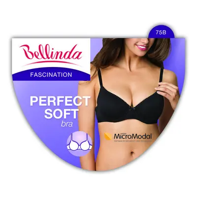 Dámská vyztužená podprsenka PERFECT SOFT BRA černá - Bellinda