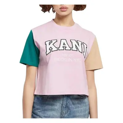 Karl Kani Tričko Serif Crop Block W 6130859