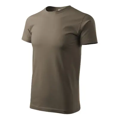 Heavy New tričko unisex army S