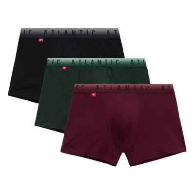 Pánské boxerky 3 pack 052 - Atlantic vícebarevná