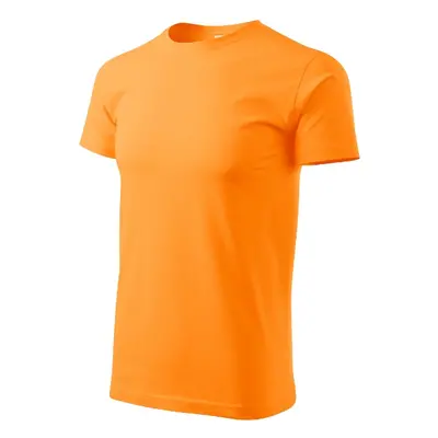 Heavy New tričko unisex tangerine orange