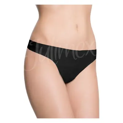 Dámská tanga String black - JULIMEX černá