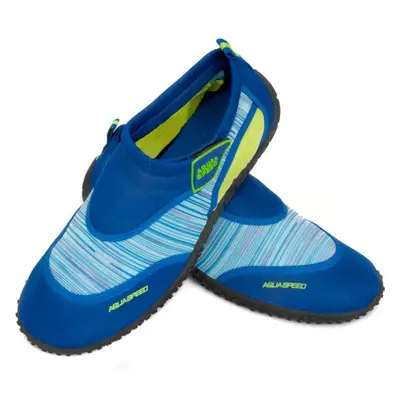 Boty do vody unisex 673 - AQUA SPEED modrá-mix barev