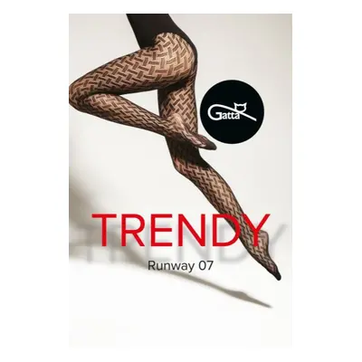 RUNWAY- 07 FISHNET TYPE nero