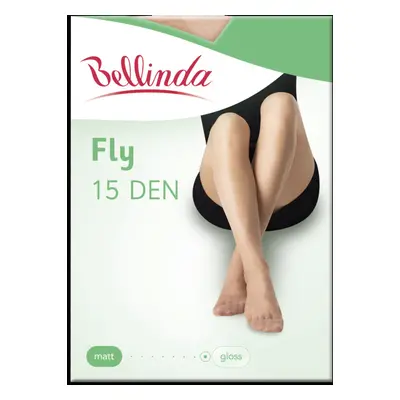 Jemné strečové punčochové kalhoty FLY PANTYHOSE 15 DEN - BELLINDA - almond