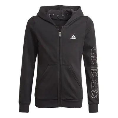 Mikina s kapucí adidas Essentials Logo Full-Zip Hoodie Jr GN4050