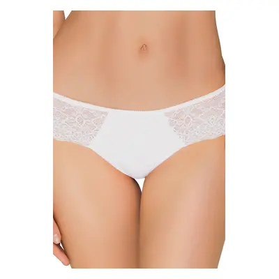 Dámská tanga 159 white - BABELL Bílá