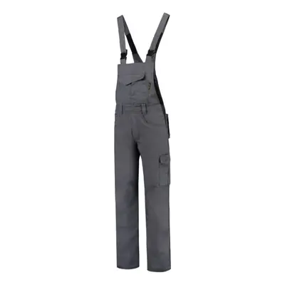 Dungaree Overall Industrial pracovní kalhoty s laclem unisex convoy gray S