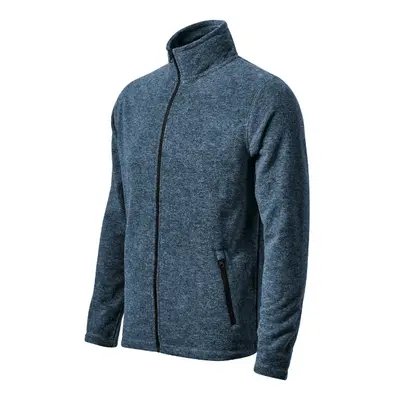 Factor micro fleece pánský tmavý denim melír S