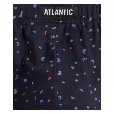 Pánské slipy Atlantic 3MP-165 A'3 S-2XL grafitově-indigově-zelená