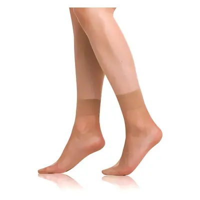 Dámské silonkové ponožky DIE PASST 20 DEN SOCKS 2 PACK - BELLINDA almond