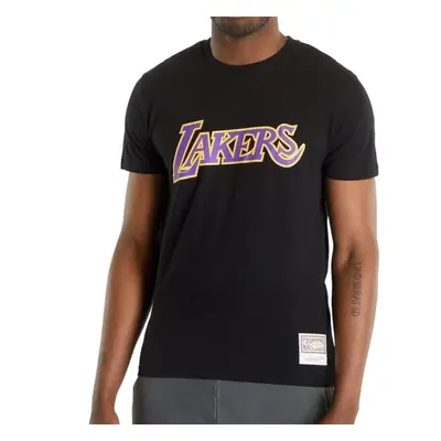 Mitchell & Ness tričko NBA Team Logo Tee Los Angeles Lakers BMTRINTL1051-LALBLCK