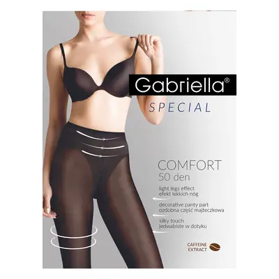 Punčochové kalhoty Gabriella Comfort 50 den 400 nero/černá