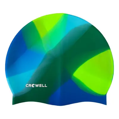 Crowell Multi Flame silikonová plavecká čepice Barva 20