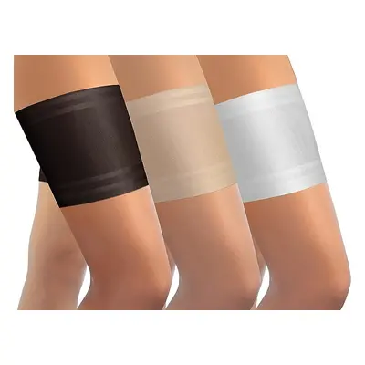 Pásky na stehna Thigh Bands hladké - Sesto Senso beige