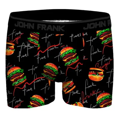 Pánské boxerky John Frank JFBD361 Černá