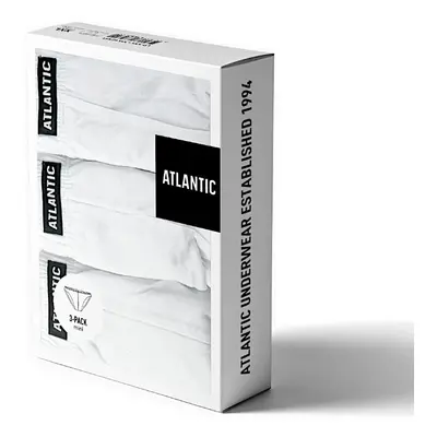 Pánské slipy 3 pack 230 white - Atlantic bílá