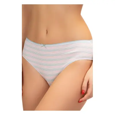 Dámské kalhotky BIKINI L-120BI-56EX 3-pack bílo-růžová