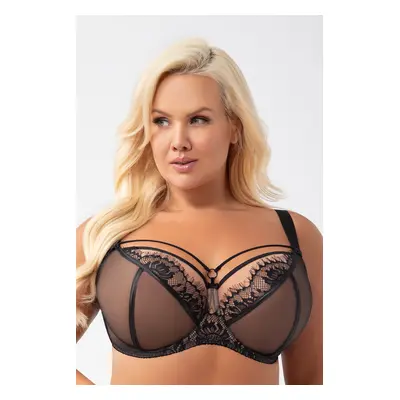 PARADISE SOFT BRA K496 BLACK černá