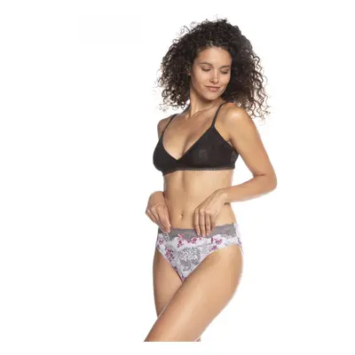 Dámské kalhotky BIKINI L-1437BI ecru-mocca