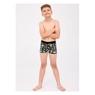 Chlapecké boxerky Cornette Young Boy 700/143 Fungi 134-164 zelená