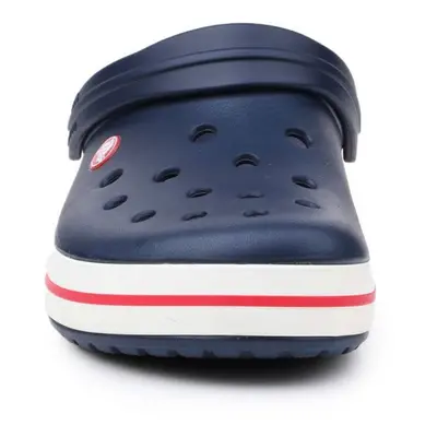 Unisex pánské a dámské nazouváky Crockband 11016-410 Tmavě modrá s červenou - Crocs tmavě modrá