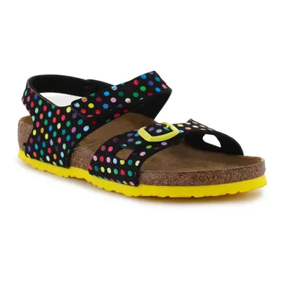 Birkenstock Colorado Rivet Logo Digital Dots Black Jr Sandály 1023611