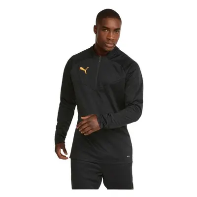 Pánské tréninková lehká mikina 1/4 Zip 657950 45 Černá - Puma černá