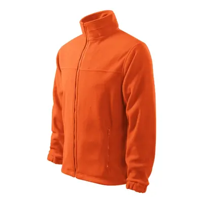 Jacket fleece pánský oranžová S