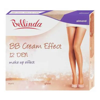 BB cream punčochy s make up efektem BB CREAM 12 DEN - BELLINDA - almond