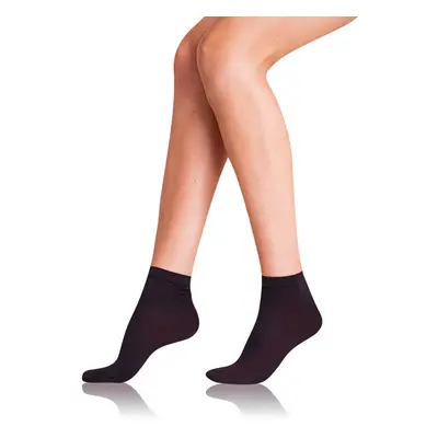 Bambusové ponožky BAMBUS LADIES ANKLE SOCKS - BELLINDA - černá