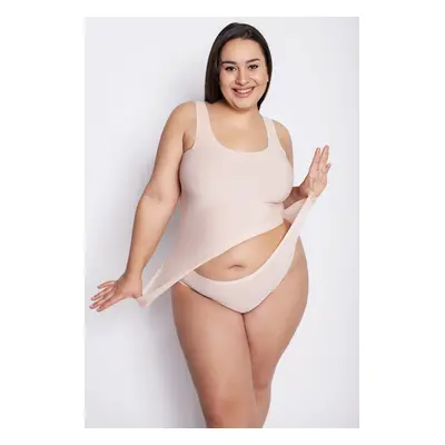 Dámské kalhotky Julimex Flexi-one Size XL-4XL béžová