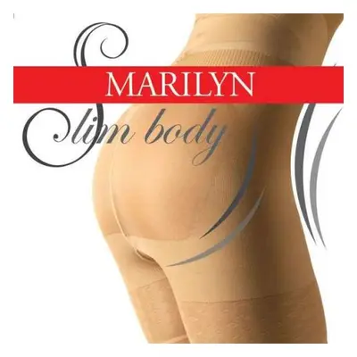 Punčochové body Slim body - Marilyn černá