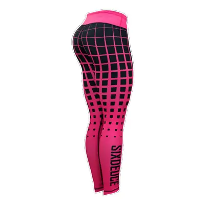 Dámské fitness legíny Six Deuce Pink Halftone - růžová - Litexo